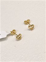 Orecchini Vidali Gioielli Donna in Oro giallo Zircone OROR-21-34 - OROR-21-34